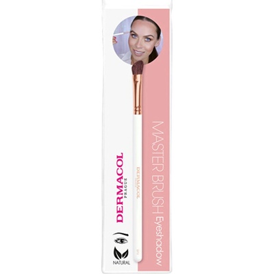 Dermacol Accessories Master Brush by PetraLovelyHair zkosený štětec na oční stíny D73 Rose Gold