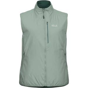 Jack Wolfskin Дамски синтетичен елек Jack wolfskin Women's Trail Light Insulation 2in1 Vest Synthetic vest - Green Zinnia (132-1621-0212)
