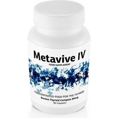 Metavive IV hovězí komplex štítné žlázy 80 mg 90 kapslí