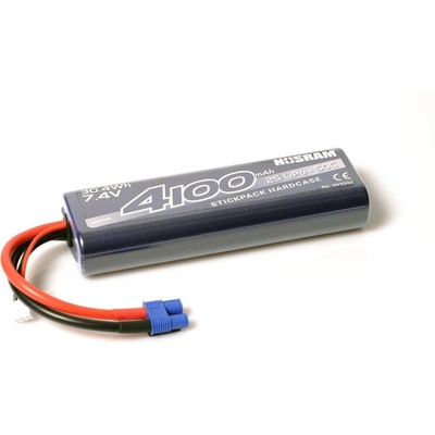 NOSRAM 50C LiPo Car Stickpack Hardcase EC3 konektor 7.4 V 4100 mAh