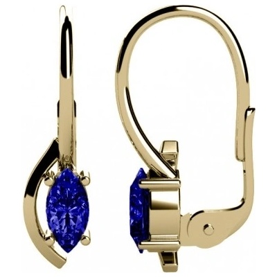 Couple Stella žluté zlato s barevnými zirkony 6830220-0-0-72