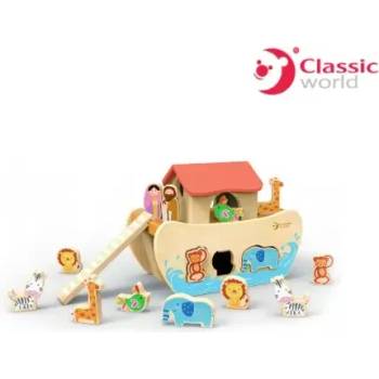 Image 1 of Classic World Дървена играчка "Ноев ковчег" - Classic World