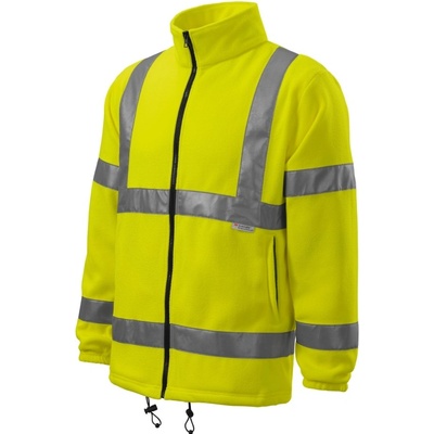 Malfini Rimeck HV Jacket 5V1 Fleecová reflexná bunda fluorescenčno žltá