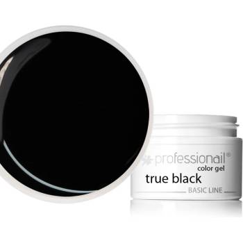 Professionail UV gél farebný True Black 5 ml