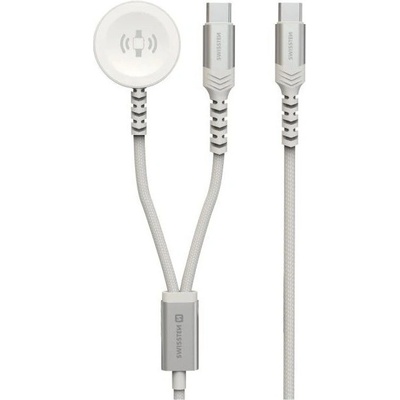 Wireless charging cable 2in1 for Apple Watch + USB-C 1, 2 m