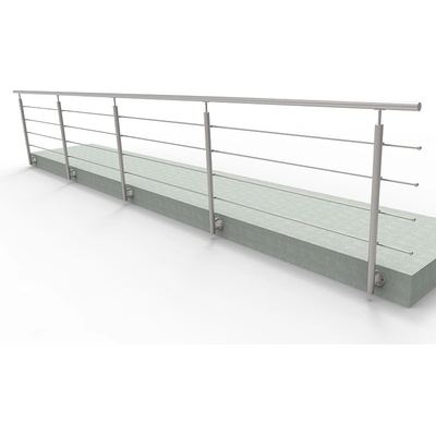 HK Zábradlí Nerezové rovné zábradlí 6000 x 900 KNRB4/6-2