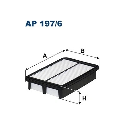 Vzduchový filtr Filtron AP 197/6