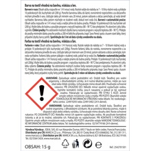 Duha farba na textil číslo 23 hnedá 15 g