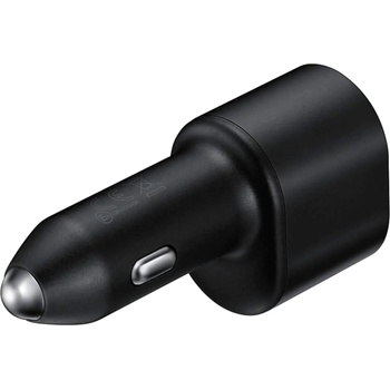 Samsung Super Fast Dual Car Charger (45W+15W) (EP-L5300XBEGWW) - оригинално зарядно за кола с USB-C и USB изходи за зареждане на мобилни устройства (черен) (bulk)