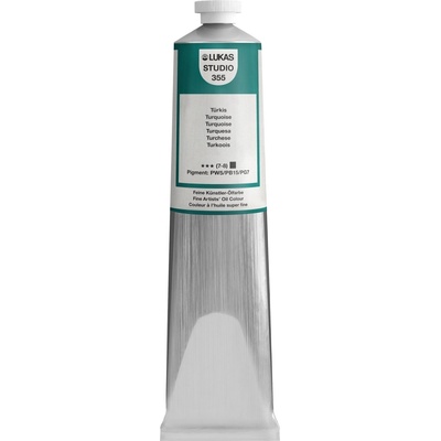 Lukas Studio Aluminium Tube Маслена боя Turquoise 200 ml 1 бр (703550014)