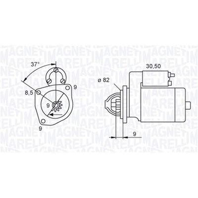 MAGNETI MARELLI STARTER 063721045010