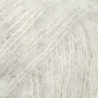 DROPS Brushed Alpaca Silk brushed: Brushed alapca perlově šedá 35
