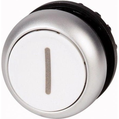 Eaton M22-D-W-X1 Ovládací hlavice tlačítka zapuštěné tl. bez aretace kroužek bílá 216611