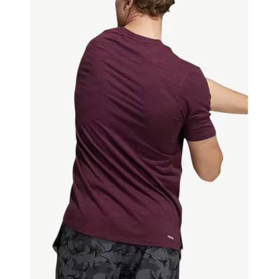 Adidas Workout City Elevated Tee Burgundy