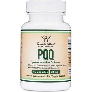 Double Wood Supplements PQQ Pyrroloquinoline quinone, 20 mg, 60 капсули, Double Wood