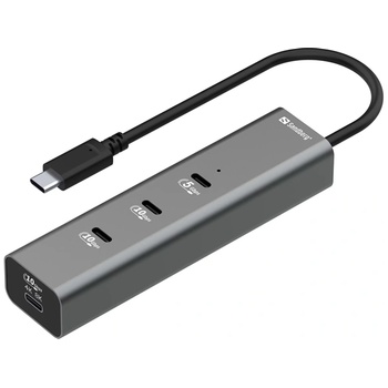 Sandberg USB-C порт, 5 в 1 MediaDock 136-78 (136-78)