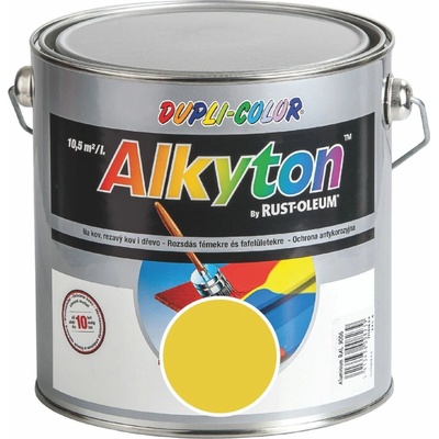 Alkyton Farebný email, horčicovožltý, lesklý, 2,5 l, 7746-250