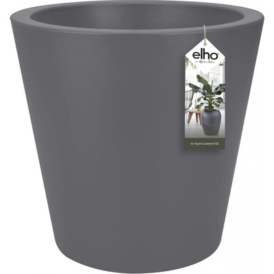 Elho Kvetináč Pure Straight Round antracitový, 50 x 51 cm