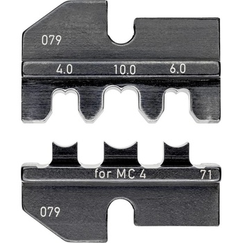 Knipex KNIPEX 97 49 71 krimpovací nástavec solární konektor Vhodné pro kleště MC4 4 do 10 mm² Vhodné pro značku (kleště) Knipex 97 43 200, 97 43 E, 97 43 E