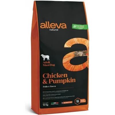 Alleva Natural Adult Maxi Chicken & Pumpkin 12 kg