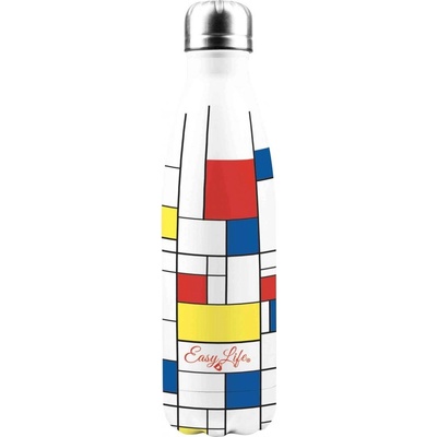 Easy Life Cestovní lahev Mondrian bílá 500 ml