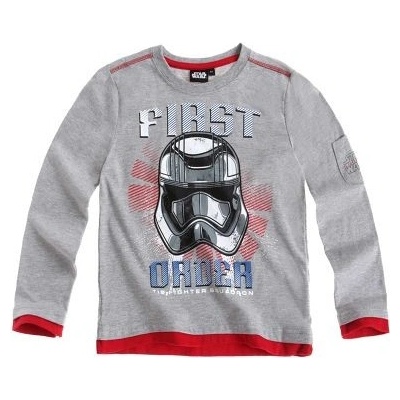 triko s dlouhým rukávem Star Wars šedá G4
