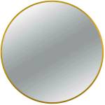 BALNEO Кръгло огледало Balneo Corina 70 см, със златна рамка (L0101030503-2)
