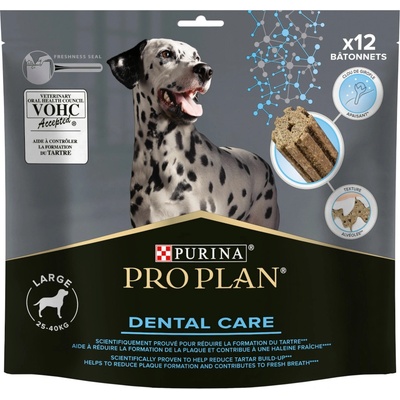 PURINA PRO PLAN Dental Care pro velké psy 25 40 kg 12 kusů 426 g