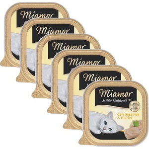 Miamor Milde Mahlzeit птиче месо и пиле 6 x 100 г