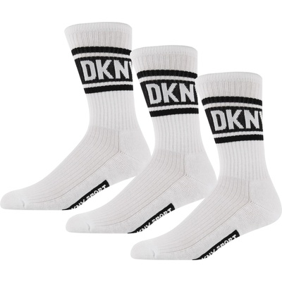 DKNY Чорапи DKNY Reed 3Pk Socks Sn42 - White