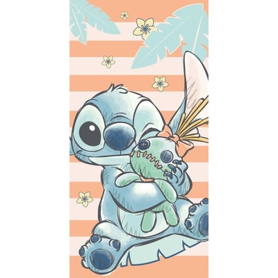 Jerry Fabrics froté osuška 70 x 140 cm Lilo a Stitch Tropical Hugs