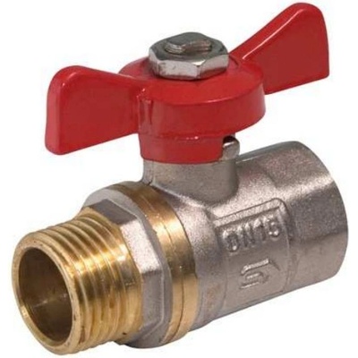Slovarm Kulový kohout KE-240 s motýlkem MF DN 15, 1/2", 400041