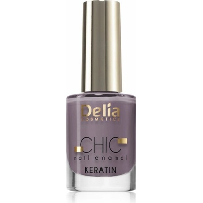 Delia Cosmetics Chic lak na nechty s keratínom odtieň Velvet 12 11 ml