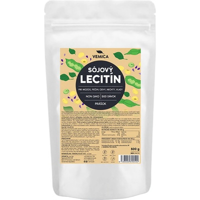 Vemica Sójový lecitín v prášku 500 g