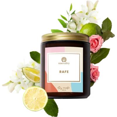 Renovality Handmade Soy Candle Rafe 250 ml