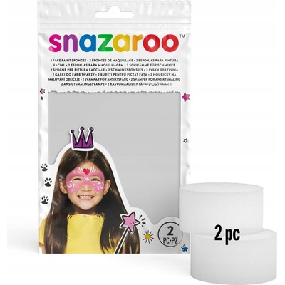 Snazaroo Hubky na tvár 2 ks
