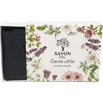 Savon Čierne uhlie tuhé mydlo 100 g