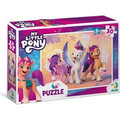 dodo Детски пъзел DoDo от 30 части - Малкото Пони: Пип, Съни и Зип (200305)