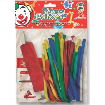 ptakoviny.cz Sada modelovacích balónků + pumpa