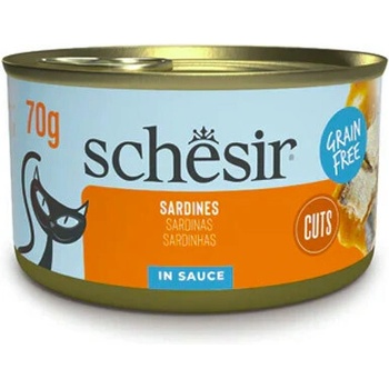 Schesir Cat Sardine Cuts Filety zo sardíniek v omáčke 70 g