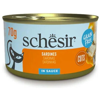 Schesir Cat Sardine Cuts Filety zo sardíniek v omáčke 70 g