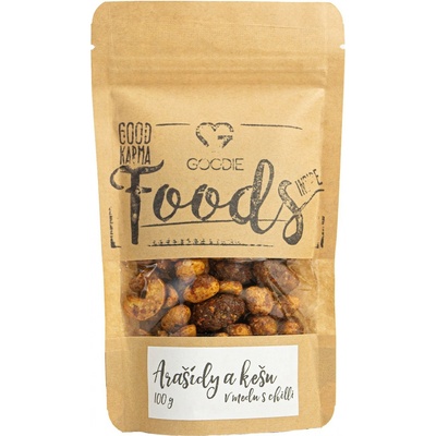 Goodie Arašídy a kešu v medu s chilli 100 g