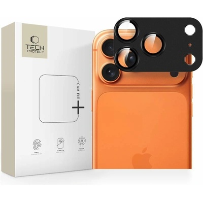 Ochranné sklo zadní kamery Tech-Protect Camfull Fit+ na iPhone 17 Pro Max Black – Zboží Živě