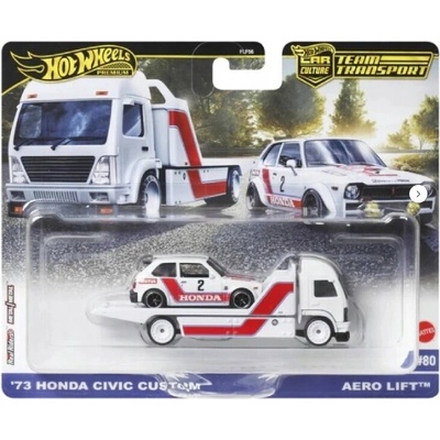 Mattel Hot Wheels Team Transport 73 Honda Civic Custom / Aero Lift JBM36