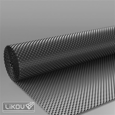 LIKOV Nopová fólie Linop 08-D 400g výška nopu 8mm, šířka role 1,5m, délka 20bm, 30m2/bal