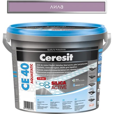 CERESIT ФУГА АКВАСТАТИЧНА СЕ40 2кг ЛИЛА (2164603)