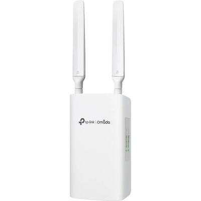 Точка за достъп TP-Link Omada ER703WP-4G-Outdoor, 3000Mbps, 2.4GHz (574Mbps)/ 5GHz (2402Mbps), 3x 10/100/1000Mbps RJ45(PoE), 1x Nano SIM, 2x външни антени (ER703WP-4G-Outdoor)