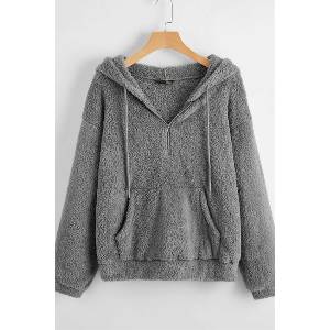 Madmext Дамски суитчър mg807 - Сив 290132 (290132_Сив)