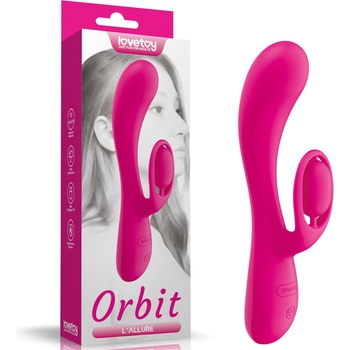 Lovetoy L'Allure Orbit Rechargeable Vibrator Pink