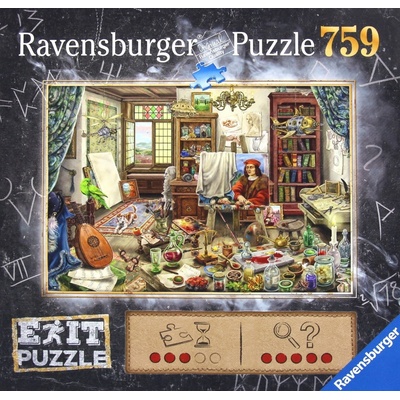 Ravensburger 167821 Exit Umělecké studio 759 dílků